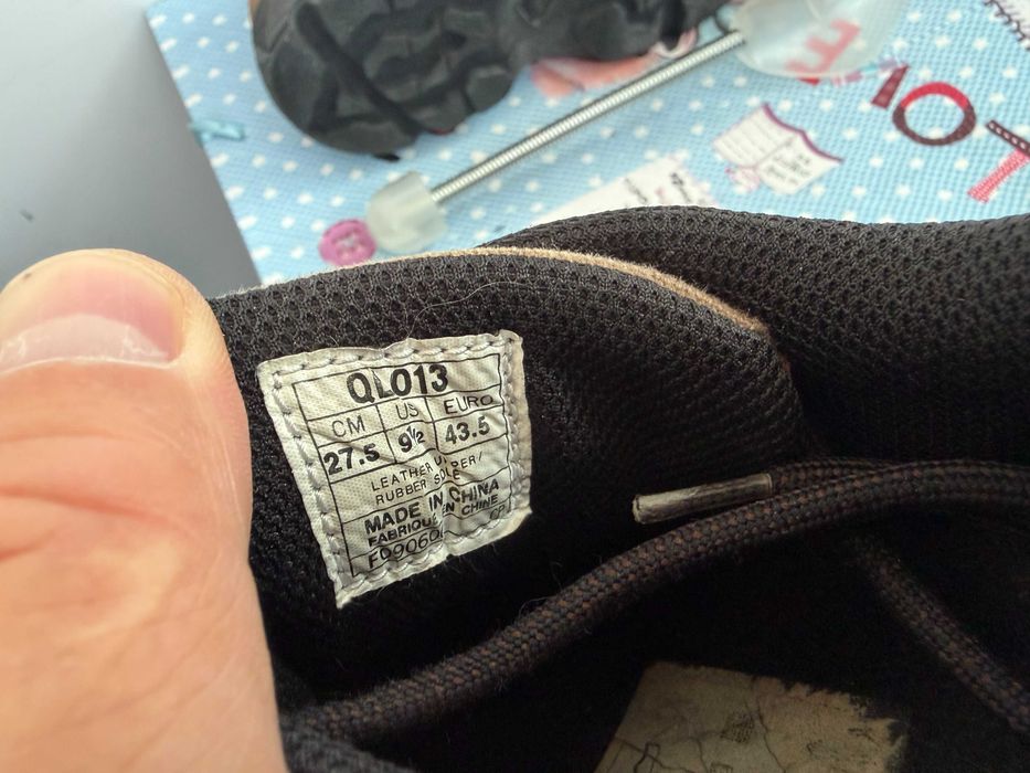 Asics ''оригинални мъжки кожени туристически обувки 43.5 номер