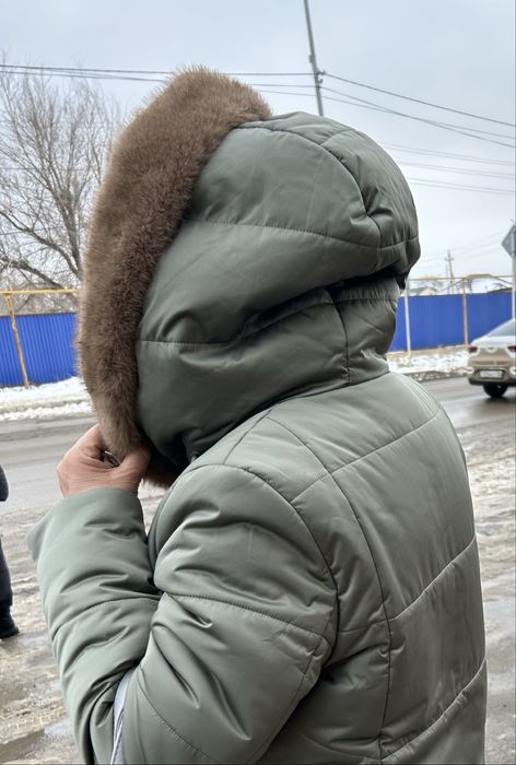 Пуховик с капюшоном