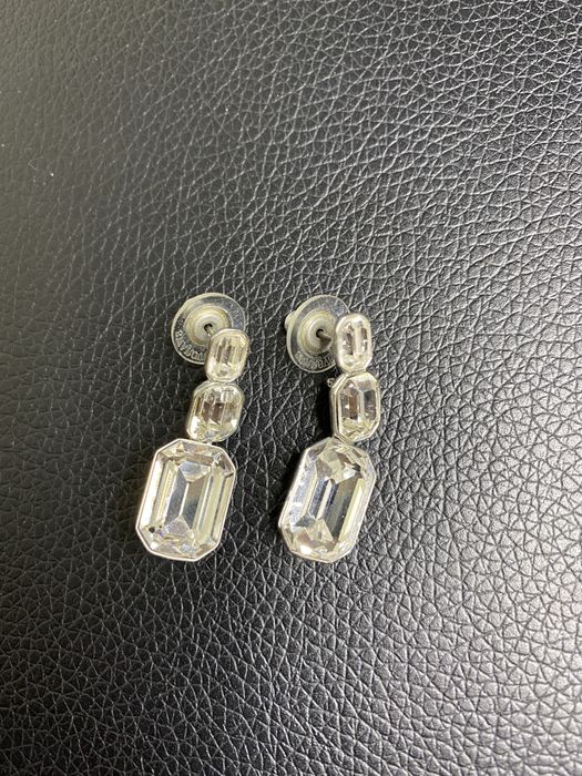 Серьги с камнями Swarowski (оригинал)