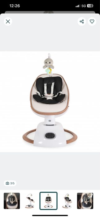 Бебешка електрическа люлка Cangaroo Triumph