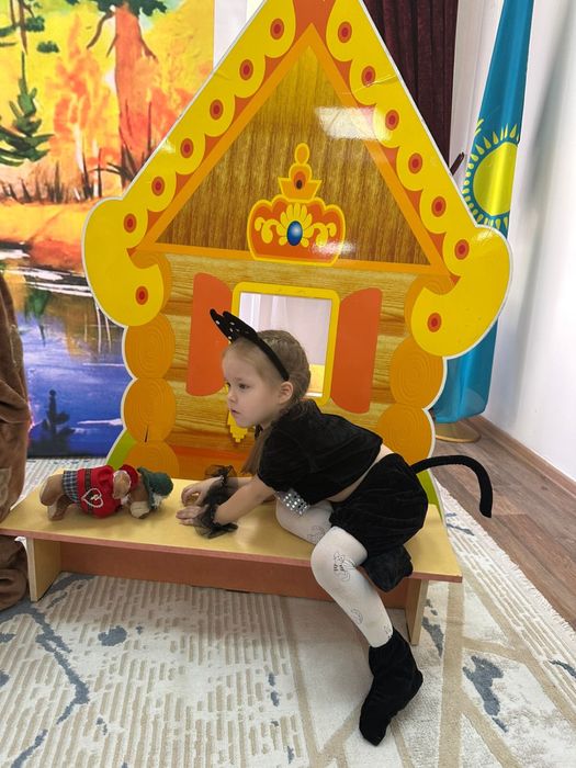 Костюм кошки на девочку