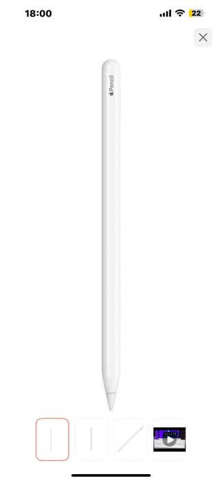 Apple pencil оригинал новый