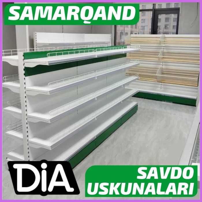 Стеллаж металлический торговый, polkalar savdo tokcha