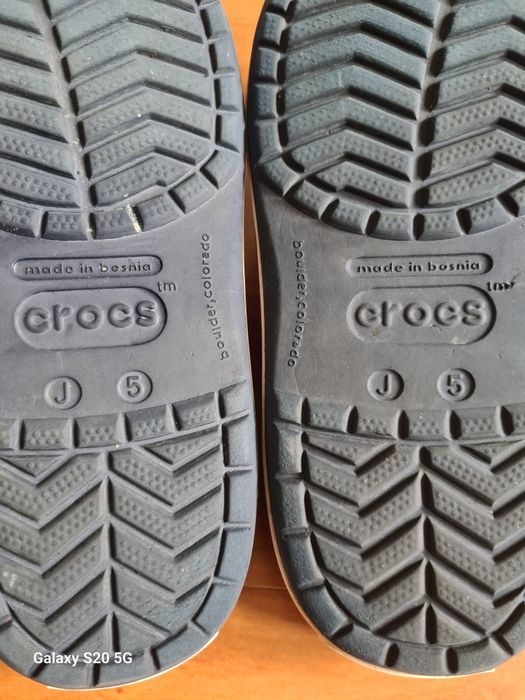 Slapi unisex Crocs Crocband, mărimea 33 - 34