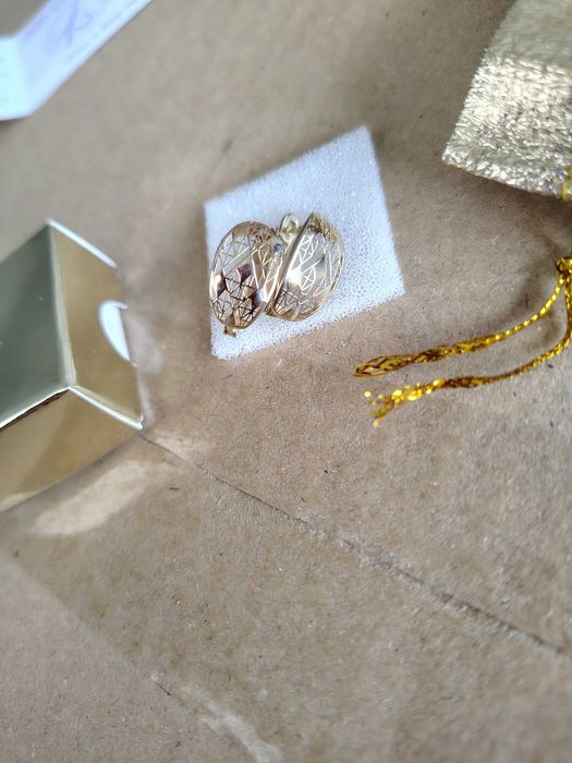 Златни обеци 14к