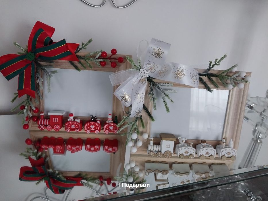 Подарък за Коледа, коледна подаръчна кутия, Коледен венец, късметчета