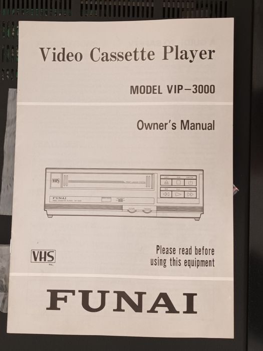 DEFECT - Video Cassette Player VHS Funai