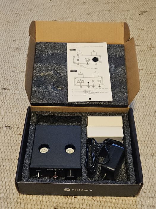 Amplificator casti cu lampi Fosi Audio P2 nou