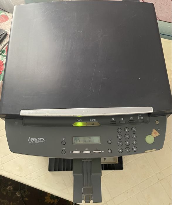 Canon MF4018 lazerli printer (kartrij va kabeli bor)