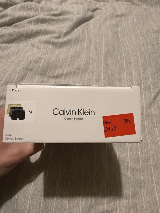 Нови мъжки боксерки Calvin Klein trunk, размер М