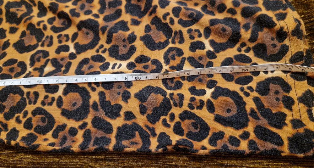 Rochie mini animal print