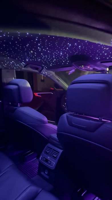 Colantare trimuri/Plafon Alcantara/Lumini ambientale