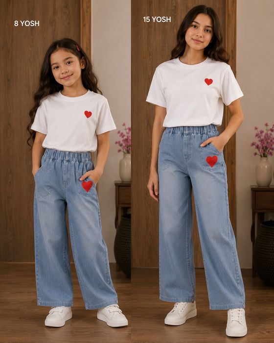 8yoshdan 16yoshgacha qizlaga Guanjo kiyimlari sfati luks