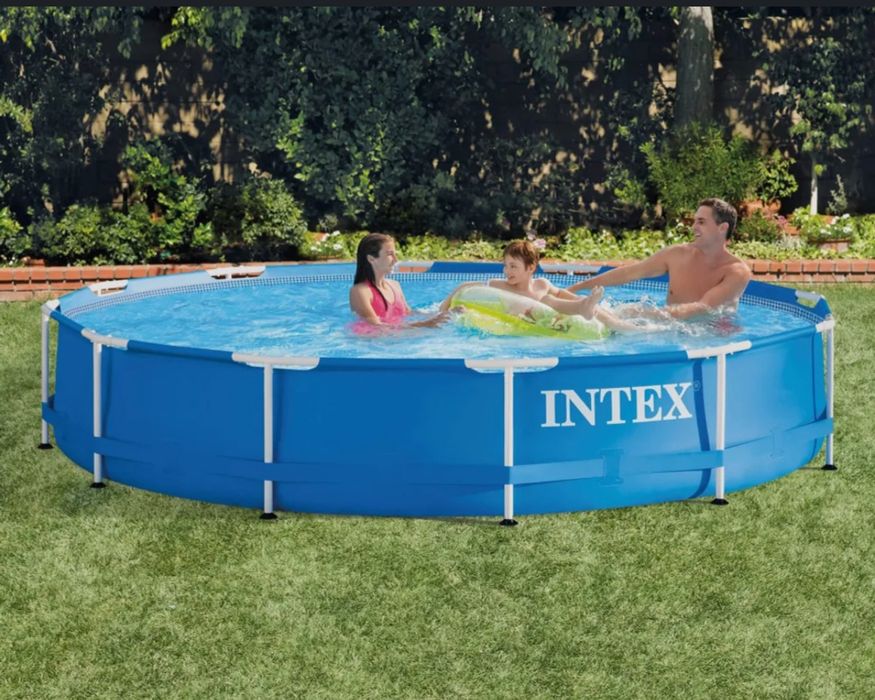 INTEX каркасный бассейн BASEN стойка бассейн  366×76 FILTR bassen 457
