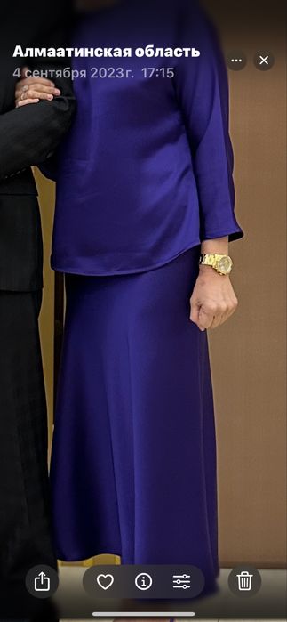 Костю шелковый Турция