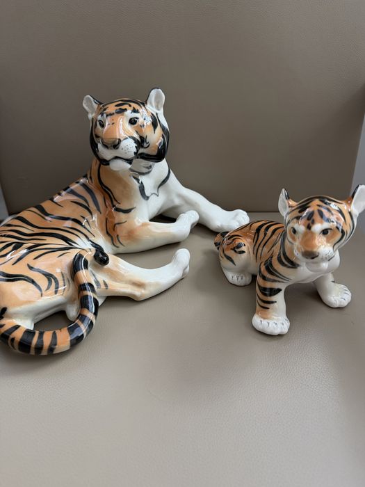 Статуэтки ЛФЗ тигры пара