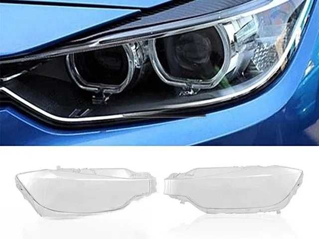 Set 2 Sticle Faruri Sticla Far BMW Seria 3 F30 F31 NFL Xenon / Halogen