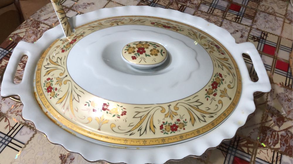 Мармит( супница) на2 свечи