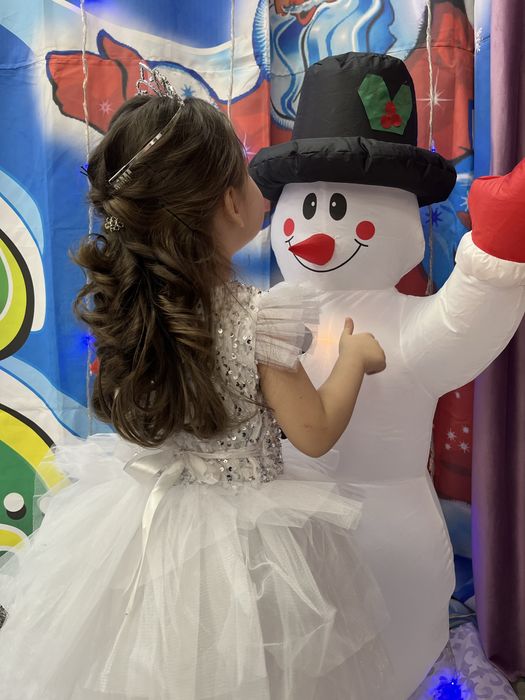 Платье для девочек белое