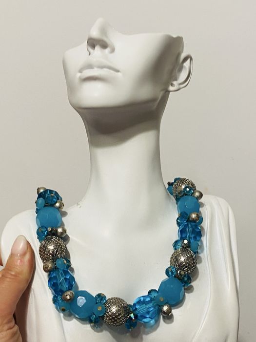 Colier superb albastru