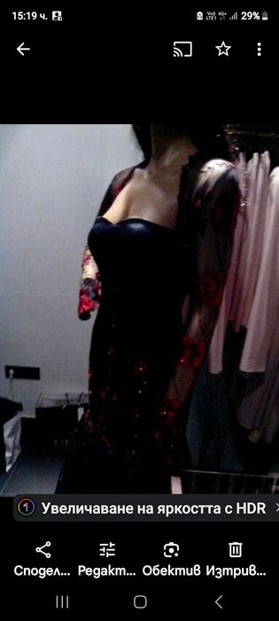 Официална   дизайнерска рокля -нова на модна къща " Романтика "