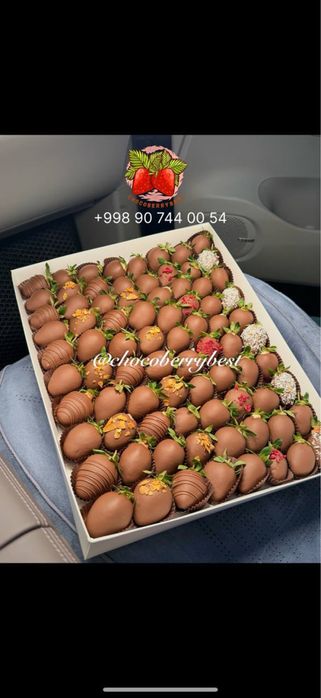 Клубника в шоколаде Подарок на Новый год