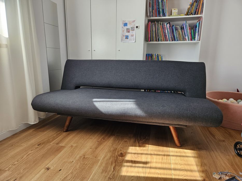 Canapea extensibila 3 locuri Gri