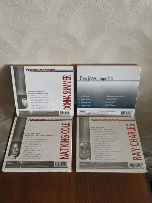 Colectie de Muzica JAZZ pe DVD , Tom Jones Ray Charles , Nat King Cole,  Gold JAZZ