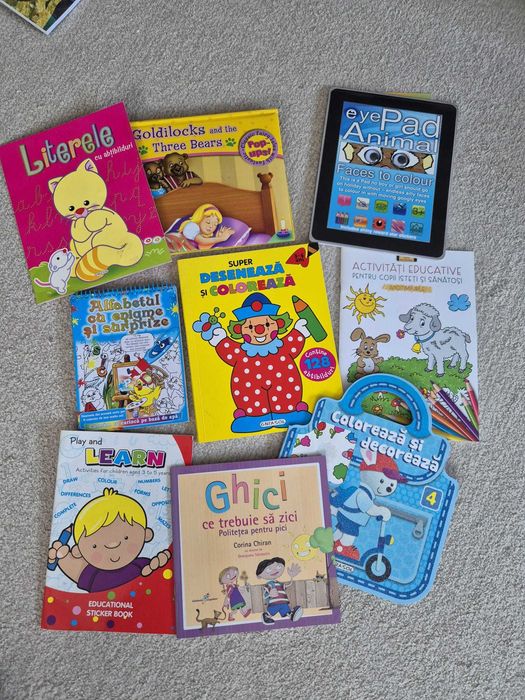 Set 3 cărți în engleză pentru copii – Usborne cu CD + Goldilocks