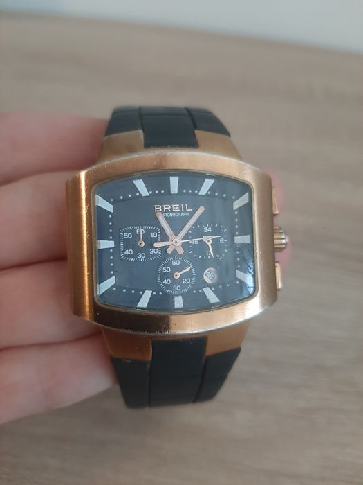 Ceas Breil Chronograph Original – Oțel Inoxidabil / Ceas Breil Milano Chronograph - Rose Gold, Cod BW0184