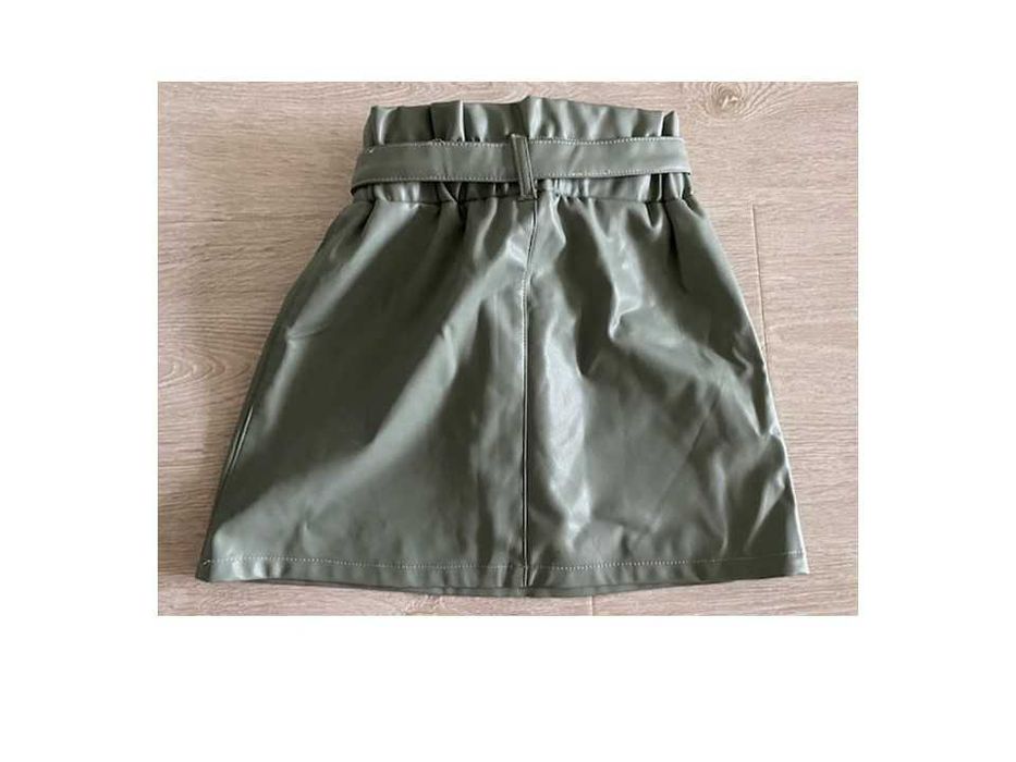 Юбка из эко кожи