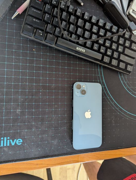 Vând iPhone 14 Plus (eSIM) Blue – Perfect Funcțional, Liber de Rețea / Fără iCloud