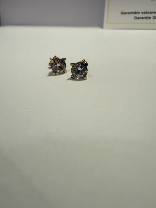 Cercei cu piatra (vl) star amanet