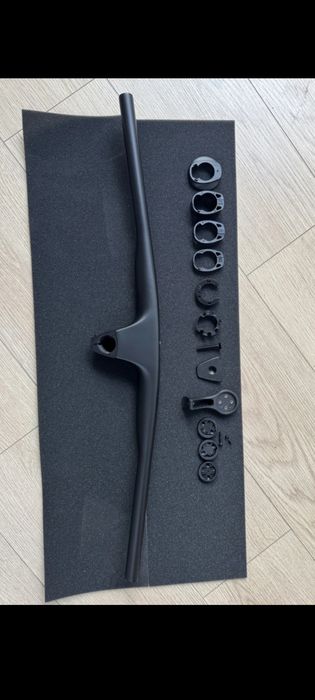 Карбоновый руль матовый