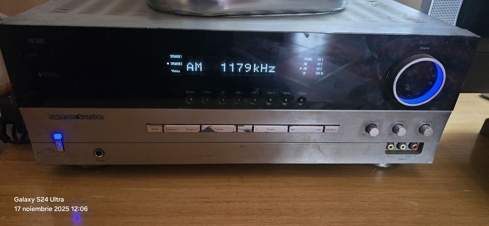 Statie amplificare Harman Kardon si Panasonic