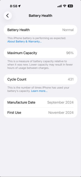 iPhone 16 Pro Max 512 GB Natural Titanium