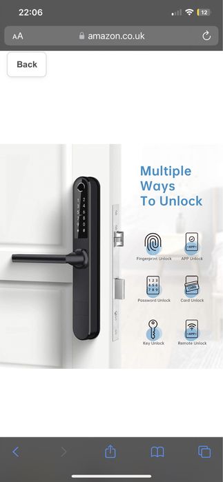 Smart lock Roveno умные замки