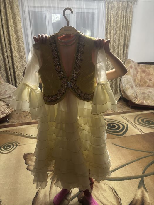 Красивые казахские платья для девочек