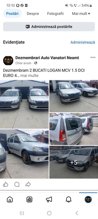 Bara fata - Orice Piesa Dacia Logan MCV 1 Nonfacelift 1.5 DCI