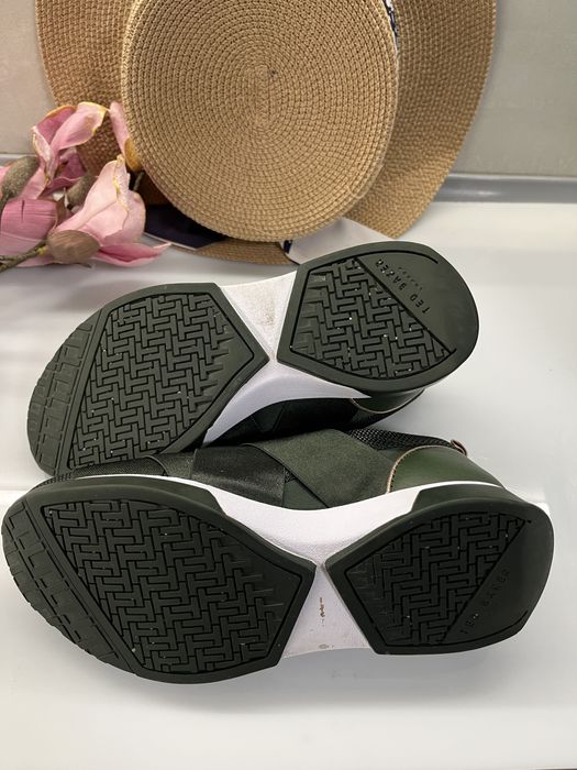 Ted Baker дамски/детски обувки кожа с плат