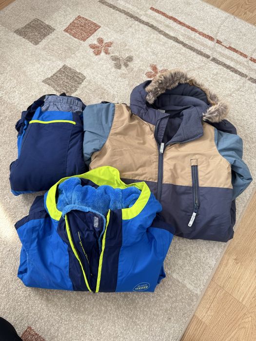 Combinezon iarna h&m 98 + compleu decathlon 91-104