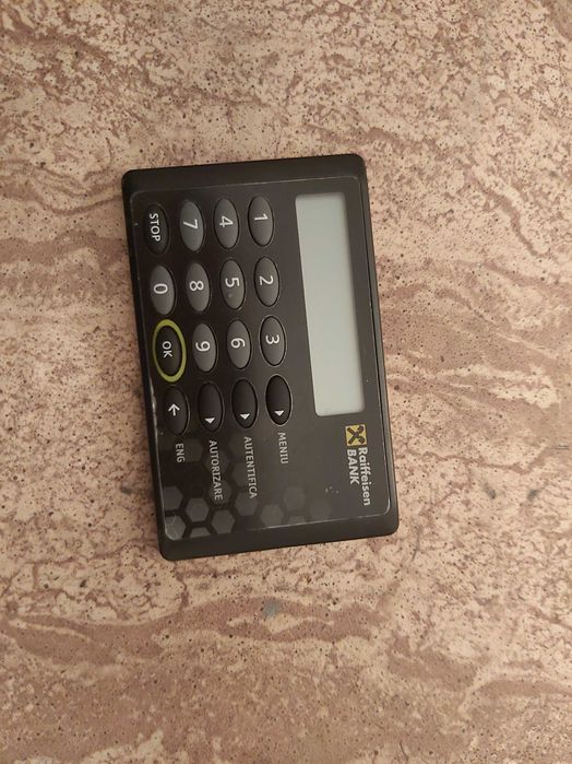 Token de securitate bancara fizic Gemalto