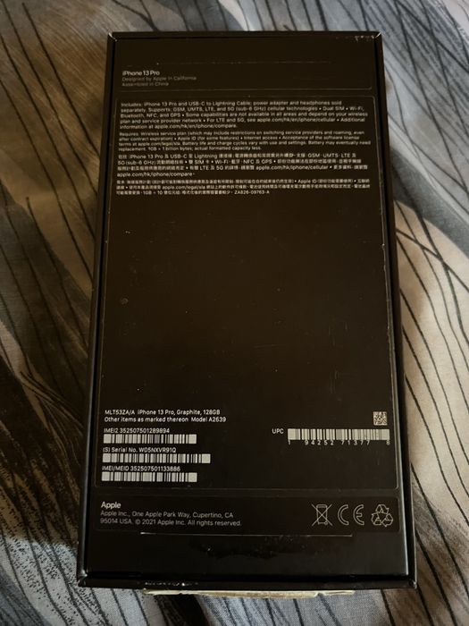 Продам свой iphone 13 pro на 128G