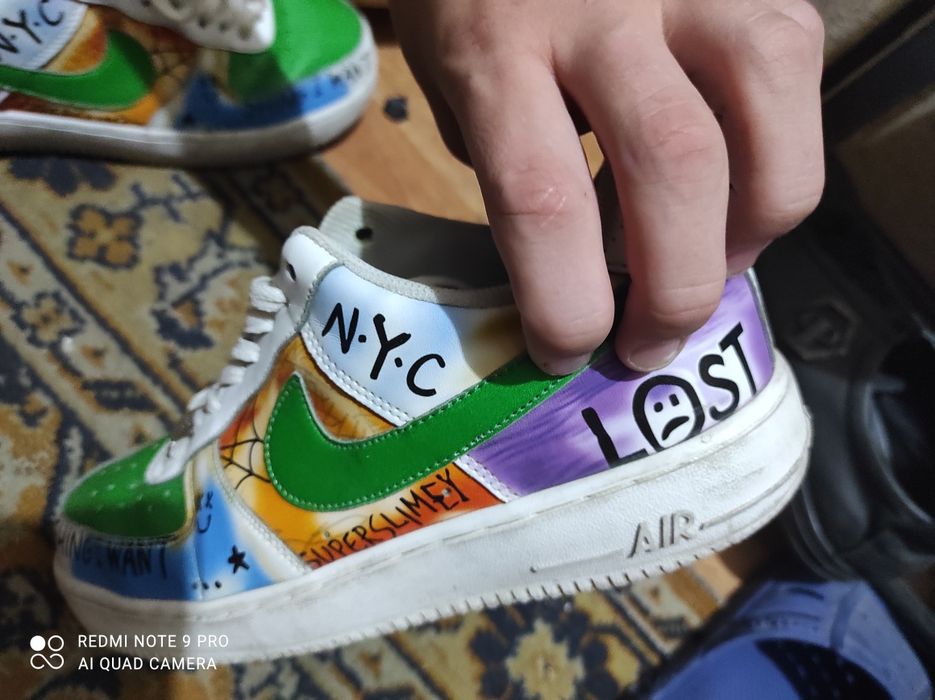 Кросовки Найк кастомные