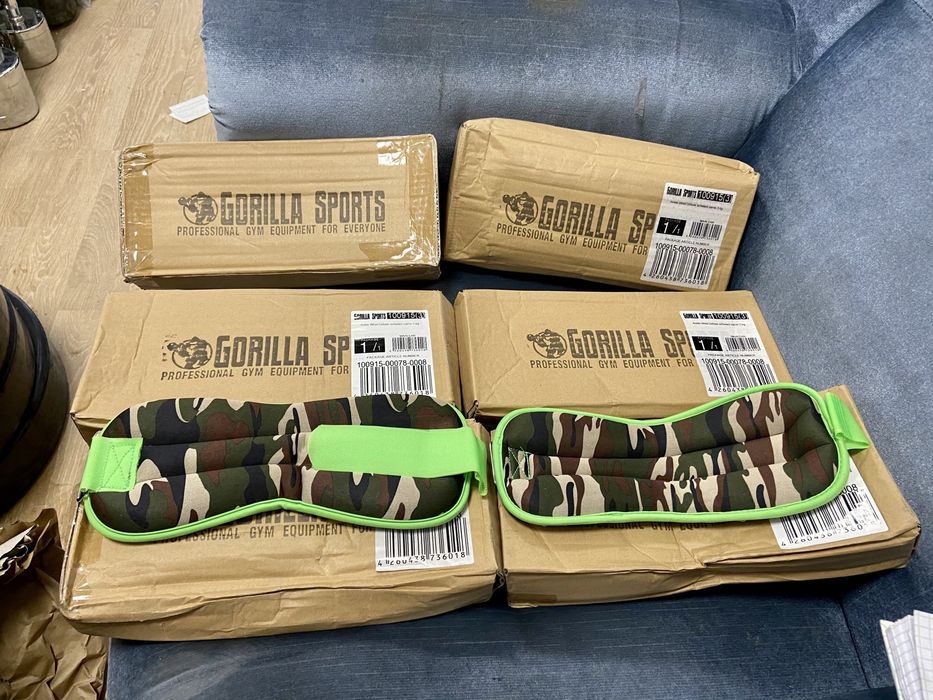 Greutati incheieturi picioare maini glezne profi 1,5 kg+1,5 kg=3 kg