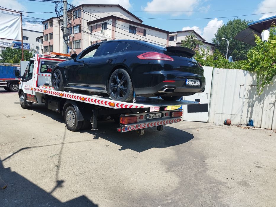 Platforma tractari, asistență rutieră București și Ilfov, autostrada