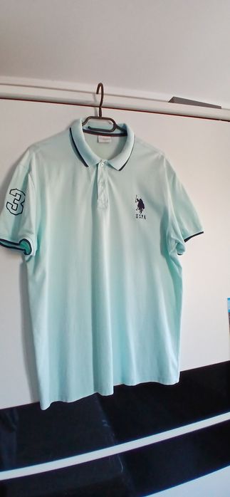 Tricou Polo USPA marimea L, original