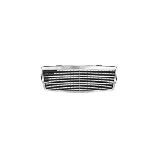 Grila radiator Mercedes Clasa C (W202), 03.1993-03.2001, crom/negru, 2028800083