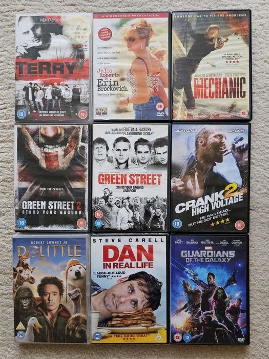 Оригинални  DVD на Английски език от лична колекция