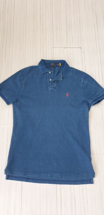 POLO Ralph Lauren Pique Custom Slim Fit  S НОВО ОРИГИНАЛ Мъжка Тениска